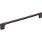 Jeffrey Alexander 224 mm Center-to-Center Brushed Oil Rubbed Bronze Asymmetrical Leyton Cabinet Pull 286-224DBAC - alternate 1